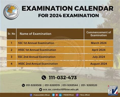 APPLICATION & EXAMINATION SCHEDULE FOR A.Y. 2024.